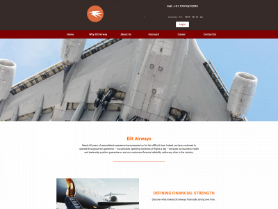 elitairways.com snapshot
