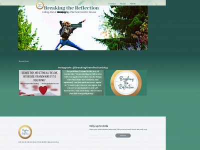 breakingthereflection.com snapshot