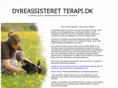 dyreassisteretterapi.dk snapshot