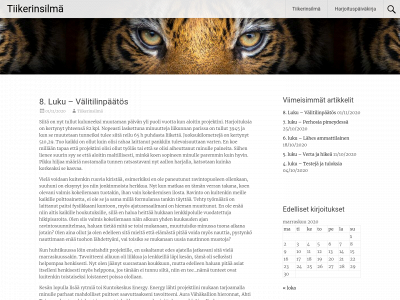tiikerinsilma.com snapshot