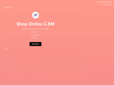 clapasm.ecwid.com snapshot