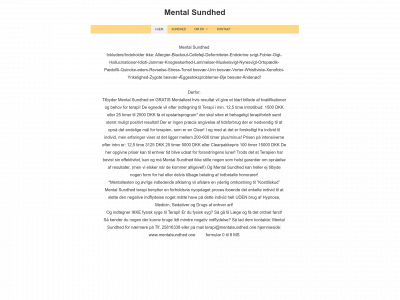 mentalsundhed.one snapshot