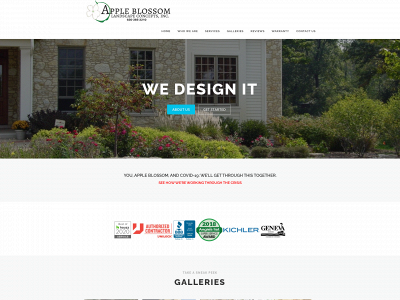 appleblossomlandscape.com snapshot