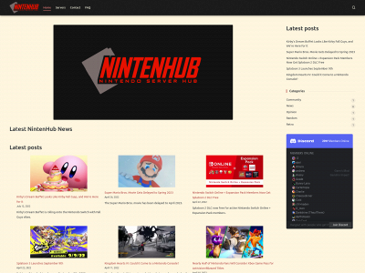 nintenhub.com snapshot