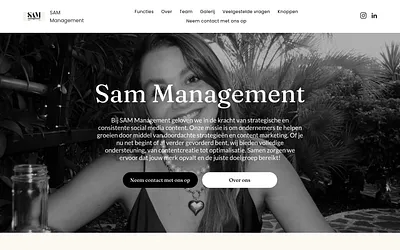 samsocialandmediamanagement.com snapshot