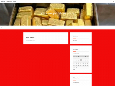 africangoldstore.com snapshot