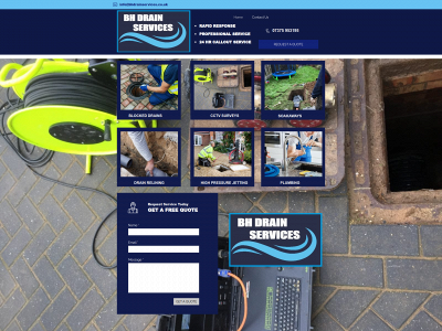 bhdrainservices.co.uk snapshot