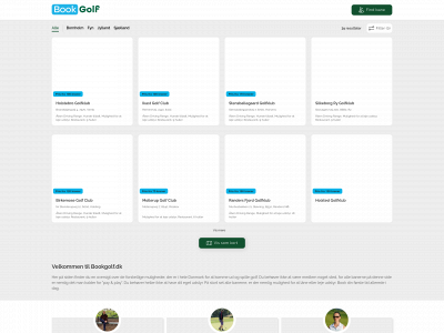 bookgolf.dk snapshot