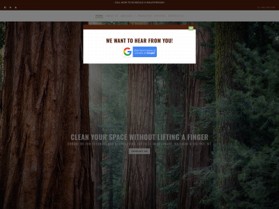 redwoodcleaningcompany.com snapshot