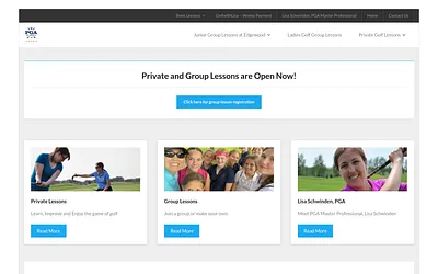 golfwithlisa.com snapshot