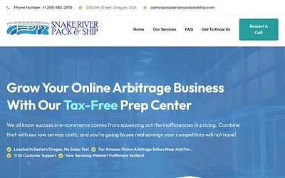 snakeriverpackandship.com snapshot