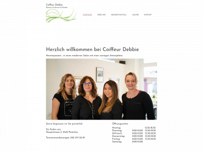 coiffeurdebbie.ch snapshot