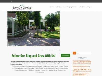 larrysgarden.com snapshot