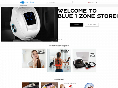 blue1zone.com snapshot