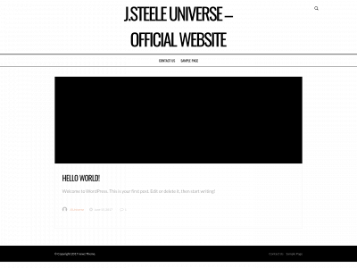 jsteeleuniverse.com snapshot