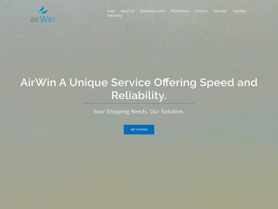airwintransporter.com snapshot