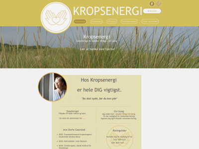 kropsenergi.dk snapshot