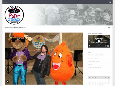 paperstrawspuppets.com snapshot