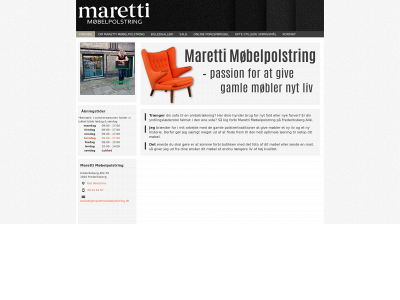 marettimoebelpolstring.dk snapshot