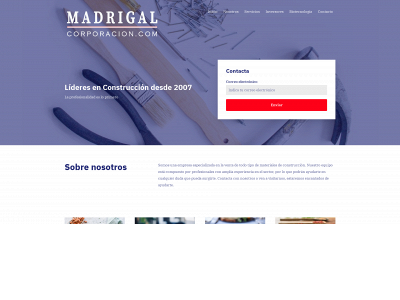 madrigalcorporacion.com snapshot