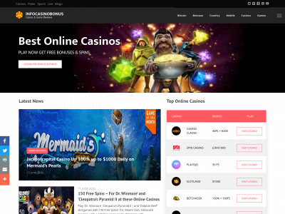 infocasinobonus.com snapshot