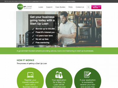 startuploans.co.uk snapshot