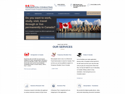 ttnimmigration.ca snapshot