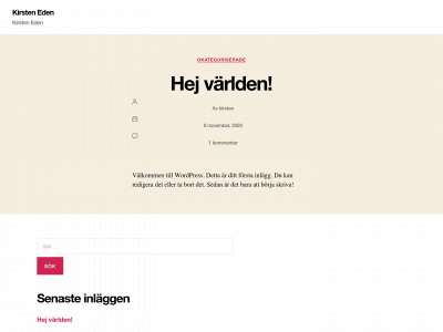 kirsteneden.se snapshot