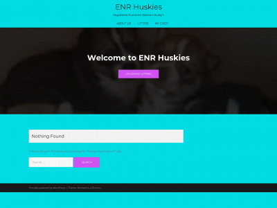 enrhuskies.com snapshot