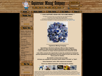 capistranomining.com snapshot