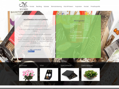 mflowers.dk snapshot
