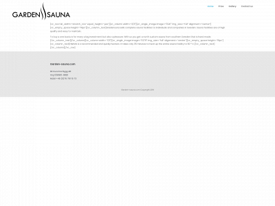 garden-sauna.com snapshot