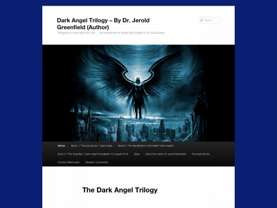 darkangeltrilogy.com snapshot