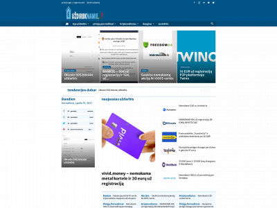 uzdirbknamie.lt snapshot