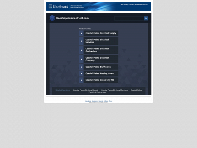 coastalpalmselectrical.com snapshot