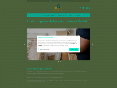 tiendaembalajesesteban.com snapshot