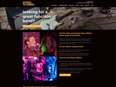 functionbandhampshire.co.uk snapshot