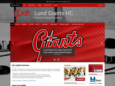 lundgiants.se snapshot