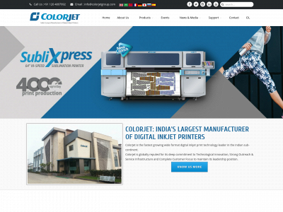 www.colorjetgroup.com snapshot