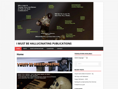 imustbehallucinating.com snapshot