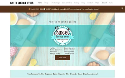 www.sweetdoodlebytes.com snapshot