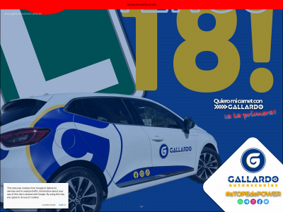 gallardoautoescuelas.es snapshot