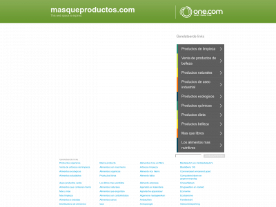 masqueproductos.com snapshot