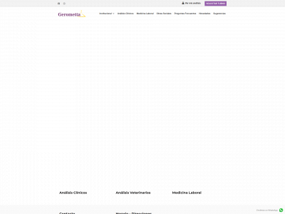 laboratoriogerometta.com snapshot