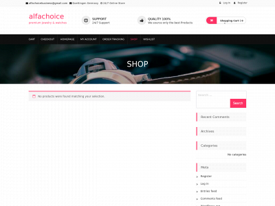 alfachoice.com snapshot
