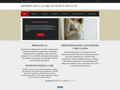 moderndoulacare.com snapshot
