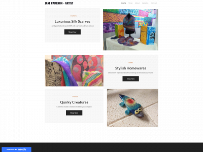 janecameronartist.weebly.com snapshot