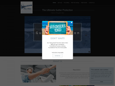 clearwaterguttersolution.com snapshot