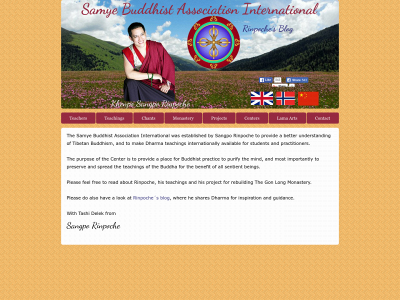 sangye.org snapshot