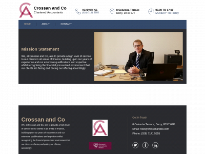 crossanandco.com snapshot